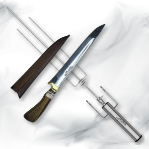 Combo Espada a Pilas y Cuchillo 10 Pulgadas